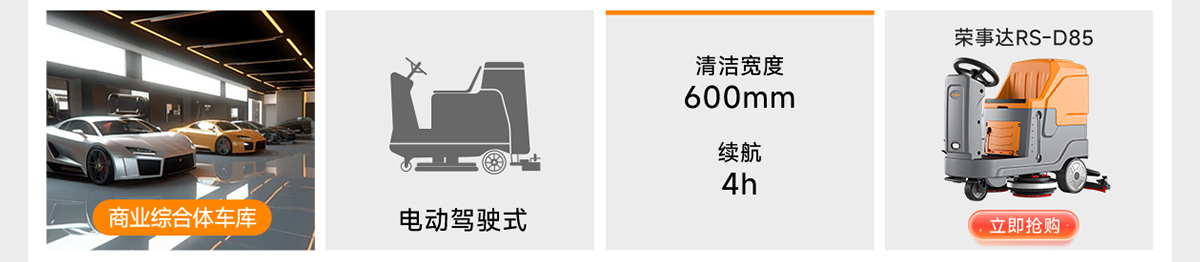 商業(yè)綜合體車庫適配榮事達(dá)RS-D85