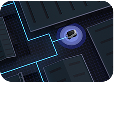 斷點續掃自主泊位